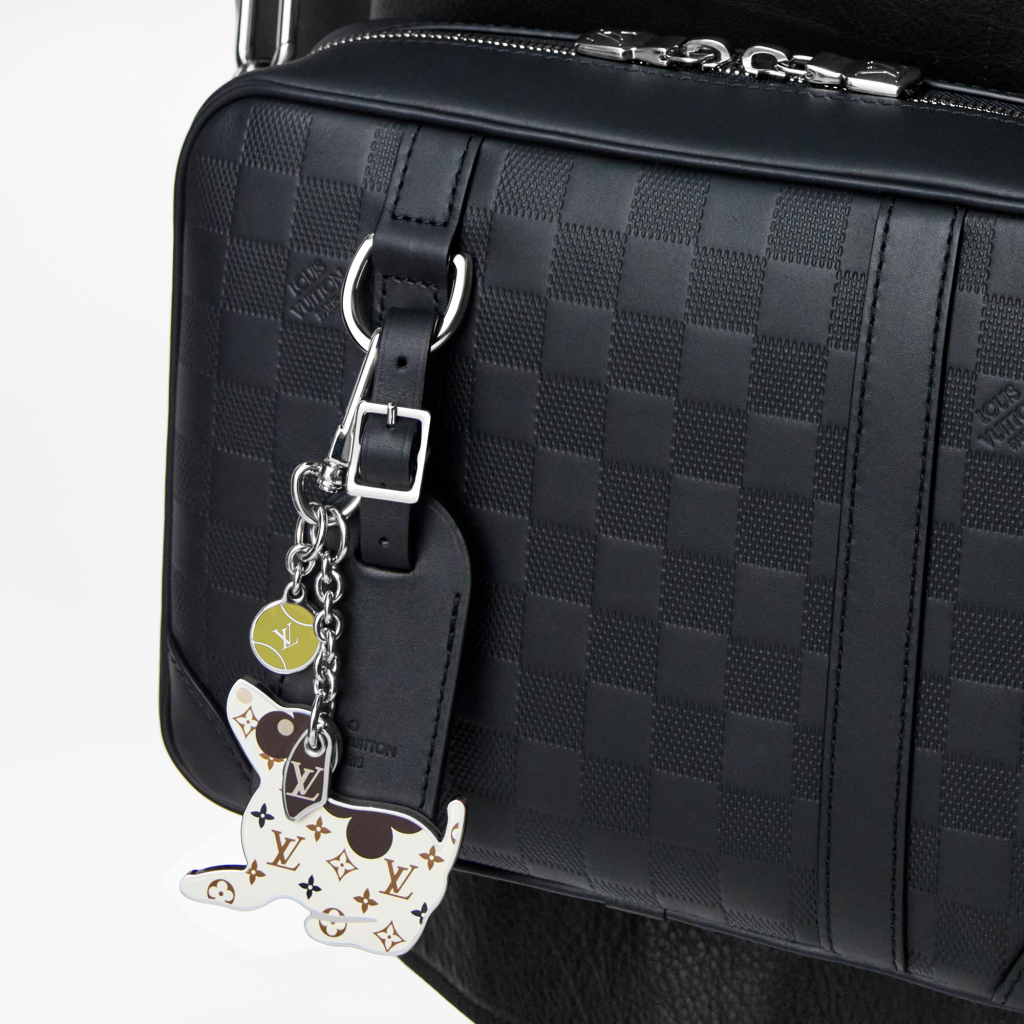 Louis Vuitton LV Dog Key Holder And Bag Charm